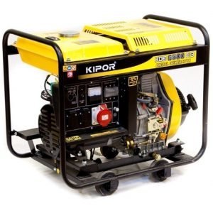 Aggregaatti KIPOR KDE6500E3 DIESEL 400v