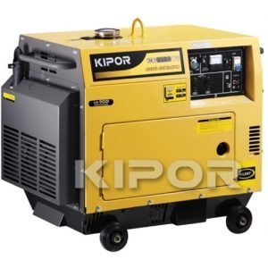 Aggregaatti KIPOR KDE6500T DIESEL 230V