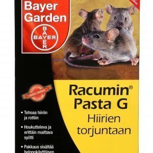 Bayer Garden Racumin Pasta G Jyrsijöiden Torjunta-Aine Syöttilaatikolla