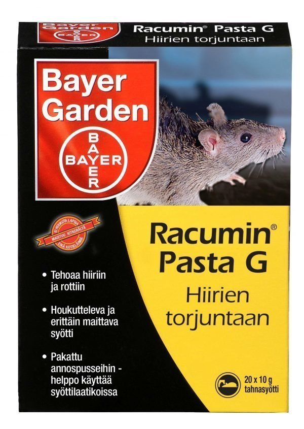 Bayer Garden Racumin Pasta G Jyrsijöiden Torjunta-Aine Täyttöpakkaus