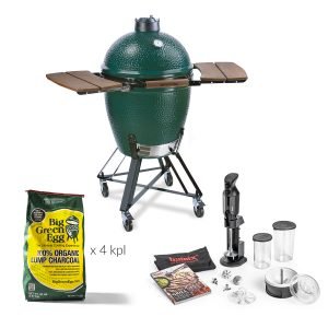 Big Green Egg Large Grilli + Tarvikepaketti