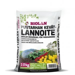 Biolan 10 Kg Puutarhan Kevätlannoite