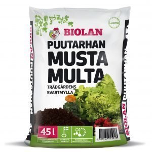 Biolan 45 L Puutarhan Musta Multa