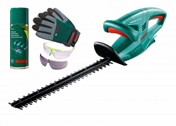 Bosch Easyhedgecut 12 45 Solo Pensasleikkuri + Tarvikesarja