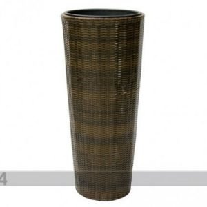 Carden4you Kukkaruukun Suoja Wicker Ø45 X H103 Cm