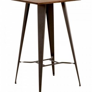 Ellos Malibu Pöytä Metallia / Puuta Ruskea 60x60 Cm
