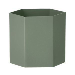 Ferm Living Hexagon Ruukku L Dusty Green