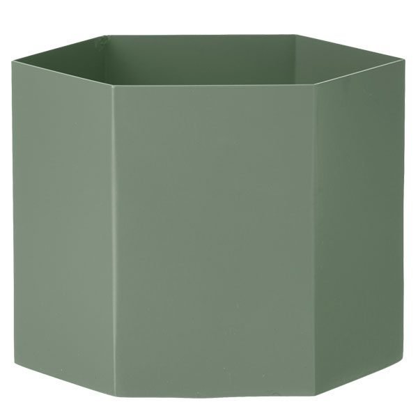 Ferm Living Hexagon Ruukku Xl Dusty Green