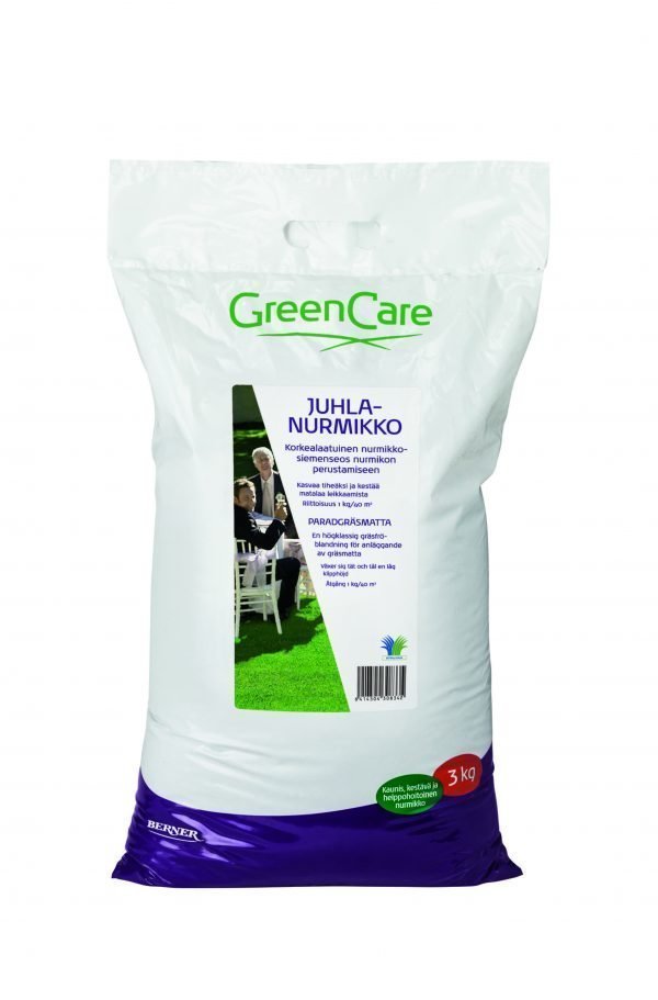 Greencare 3 Kg Juhlanurmikko