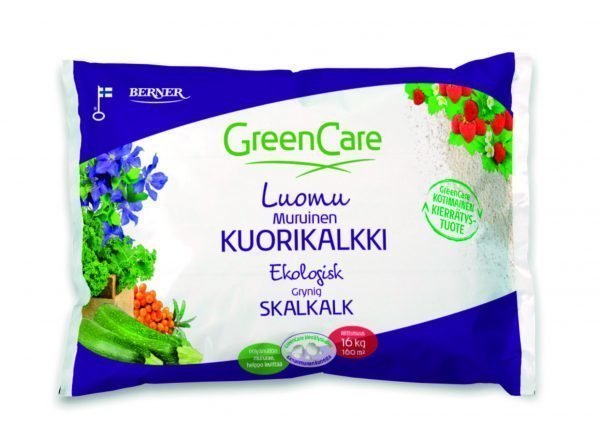 Greencare Luomu Muruinen Kuorikalkki 16 Kg