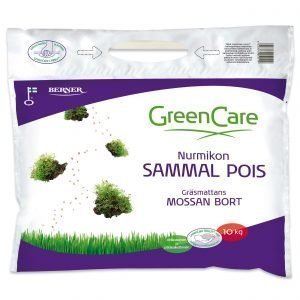 Greencare Nurmikon Sammal Pois 10 Kg Kivennäislannoite