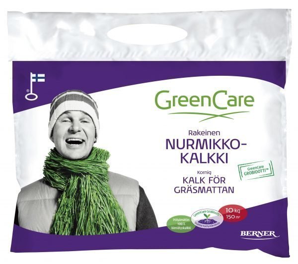 Greencare Rakeinen Nurmikkokalkki Grobiootti 10 Kg