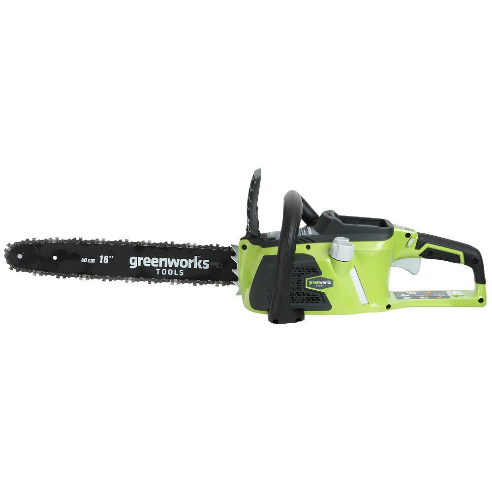 Greenworks Moottorisaha 40v Li Ion Runko 40 Cm Laippa Harjaton -  