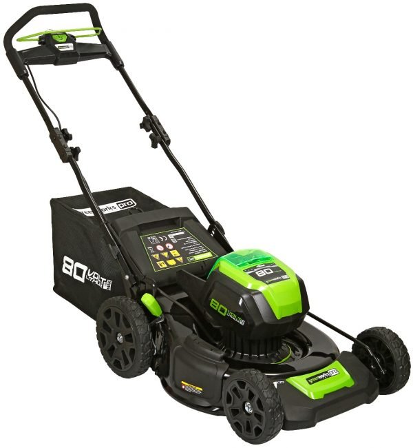 Greenworks Ruohonleikkuri 80v Li Ion 51 Cm Sis Akku/Lat