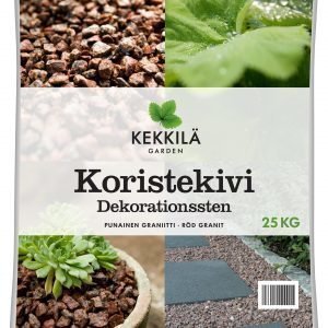 Kekkilä Punainen Graniitti 25 Kg Koristekivi