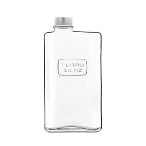 Luigi Bormioli Optima flaska rektangulär klar - 1 liter