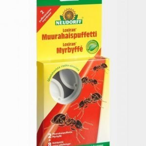 Neudorff Loxiran Muurahaispuffetti 2 kpl