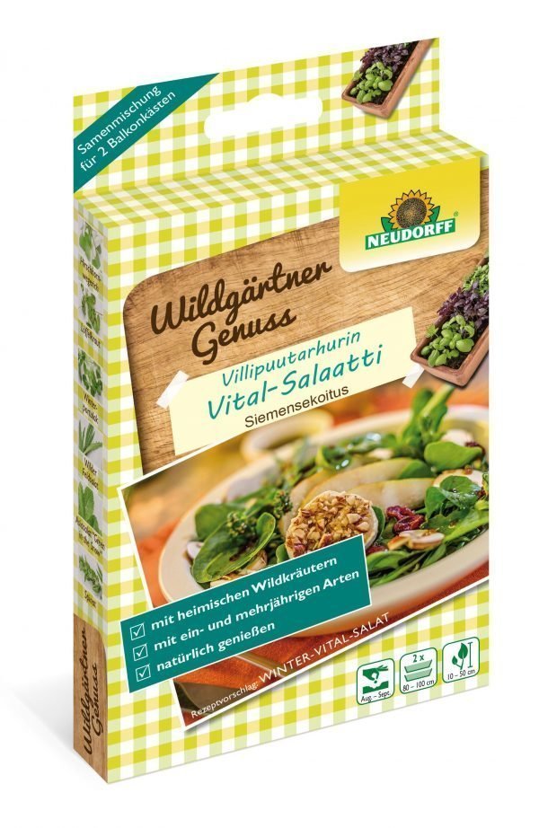 Neudorff Villipuutarhurin Vital-Salaatti 2 X 2 G Siemensekoitus