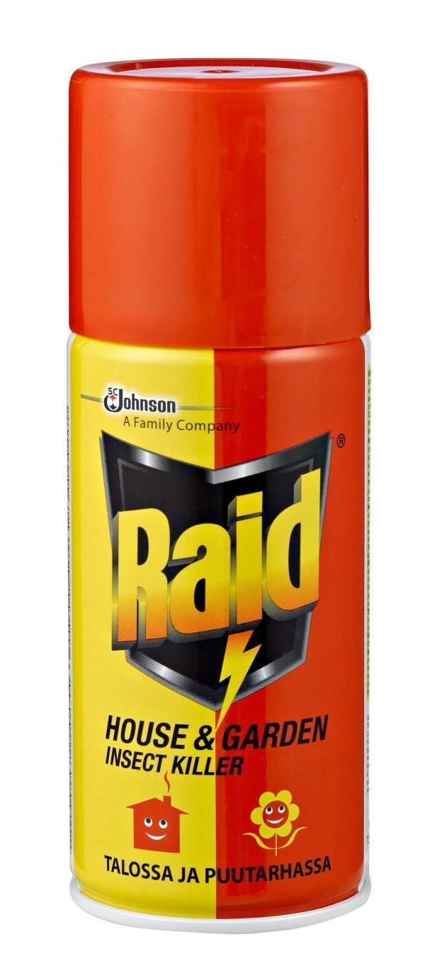 Raid House Garden Hyonteisaerosoli Puutarhakauppa24 Fi