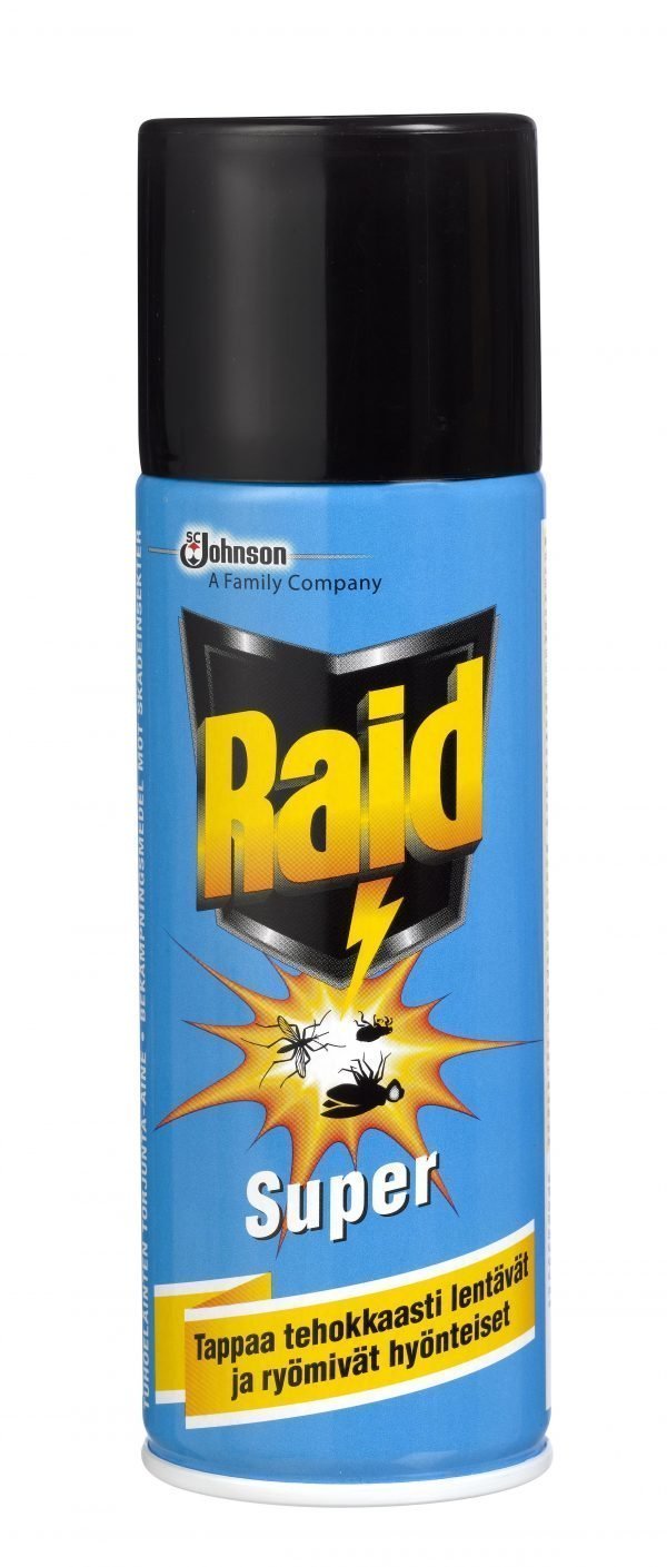 Raid Super 200 Ml Hyönteisaerosoli