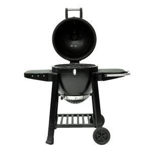 Rebel Kamado Grill Steel L Black Hiiligrilli